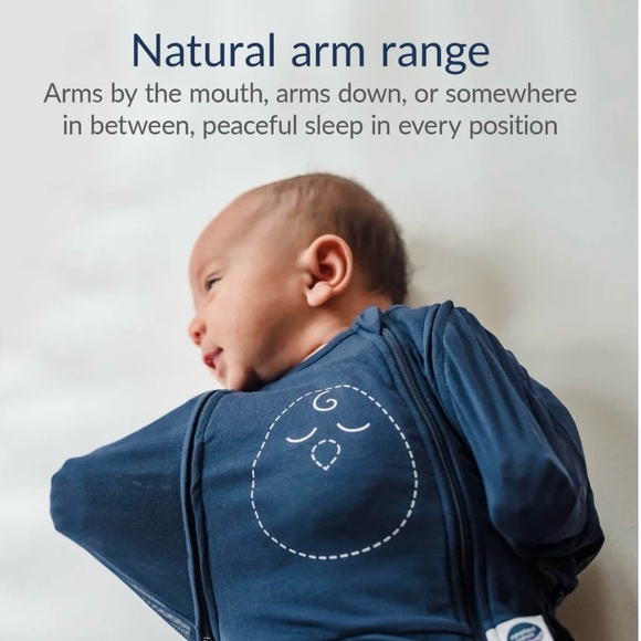 0-3m Zipper Swaddle Lot of 2 Nested Bean Happiest Baby Zip Sleep Sack Pod Nb - Picture 10 of 11